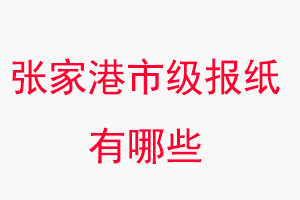 張家港報紙有哪些，張家港市級報紙有哪些找我要登報網